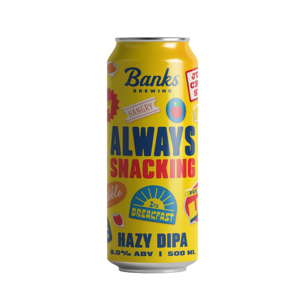Banks Brewing Always Snacking Hazy DIPA 500ml