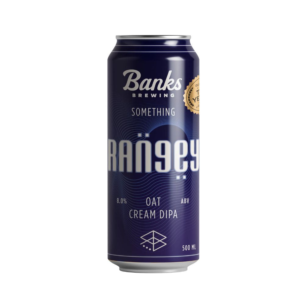Banks x Range Something Rangey Oat Cream DIPA 500ml