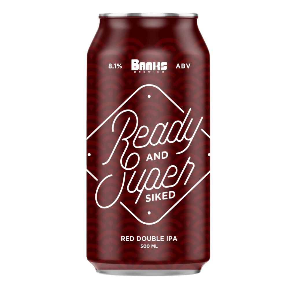 Banks Brewing Ready and Super Siked Red Double IPA 500ml