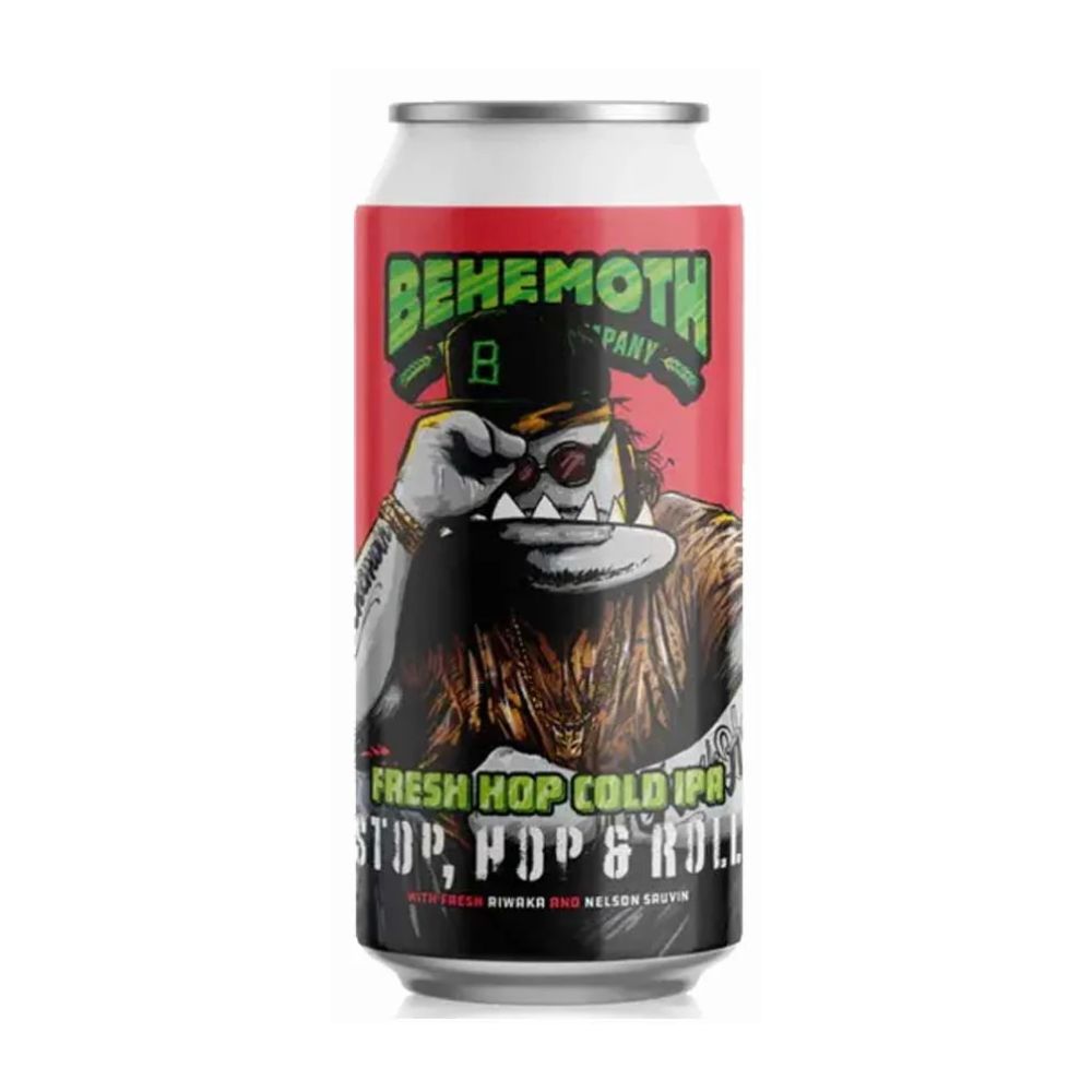 Behemoth Stop Hop Roll Fresh Hop Cold IPA 440ml
