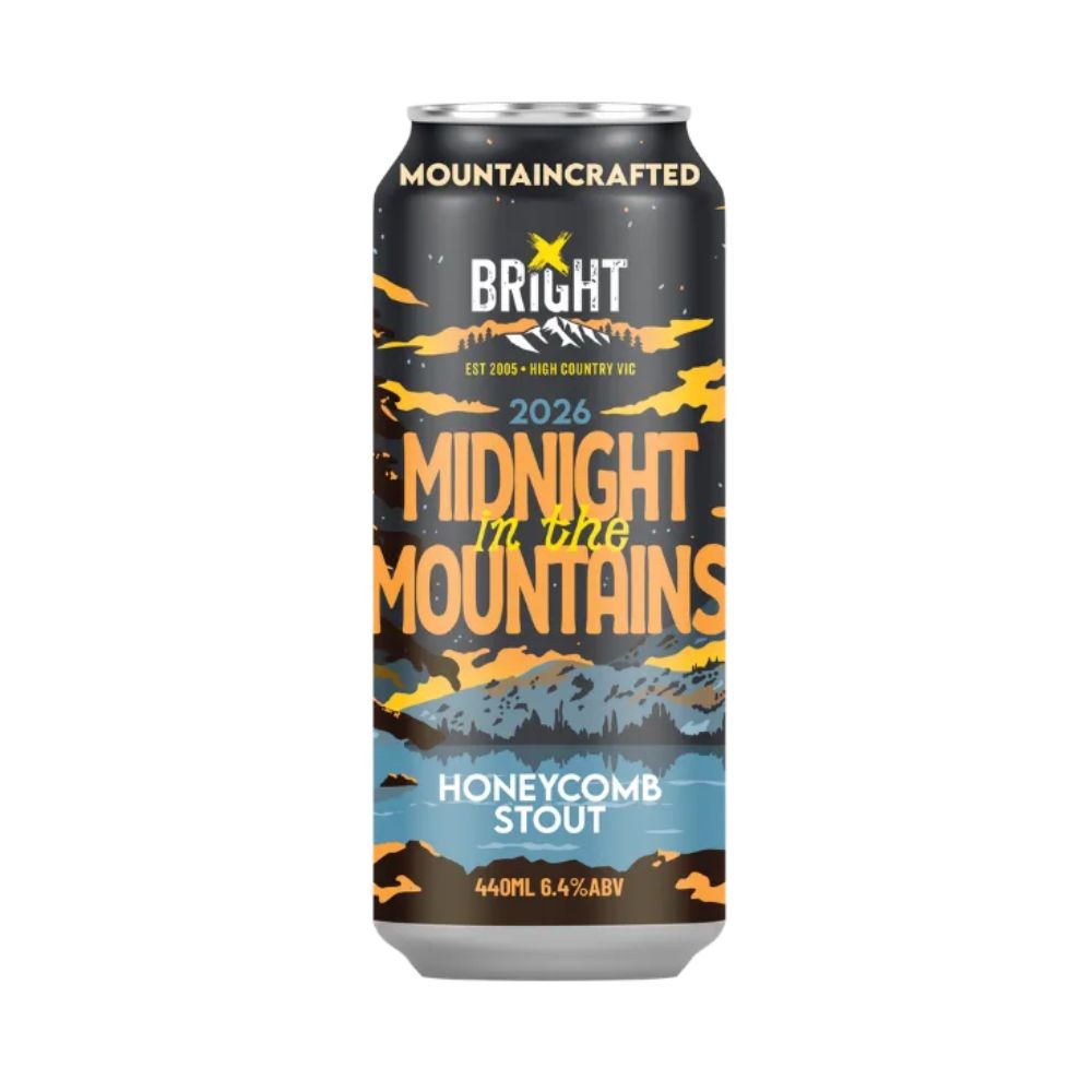 Bright Brewery Midnight in the Mountains '26 Honeycomb Stout 440ml