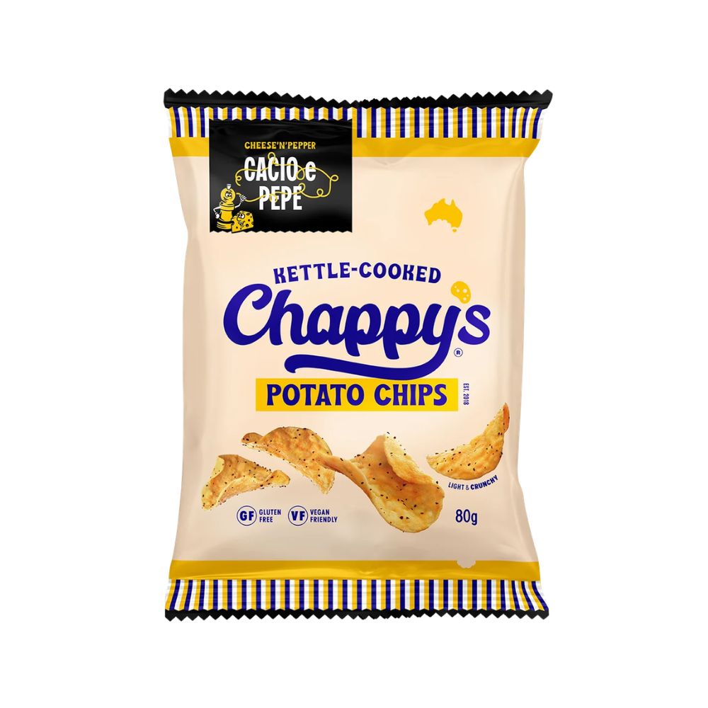 Chappy's Cacio e Pepe Chips 80g