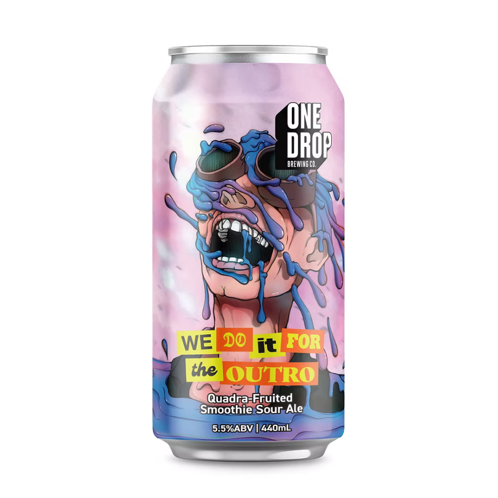 One Drop We do it for the Outro Quadra-Fruited Smoothie Sour 440ml