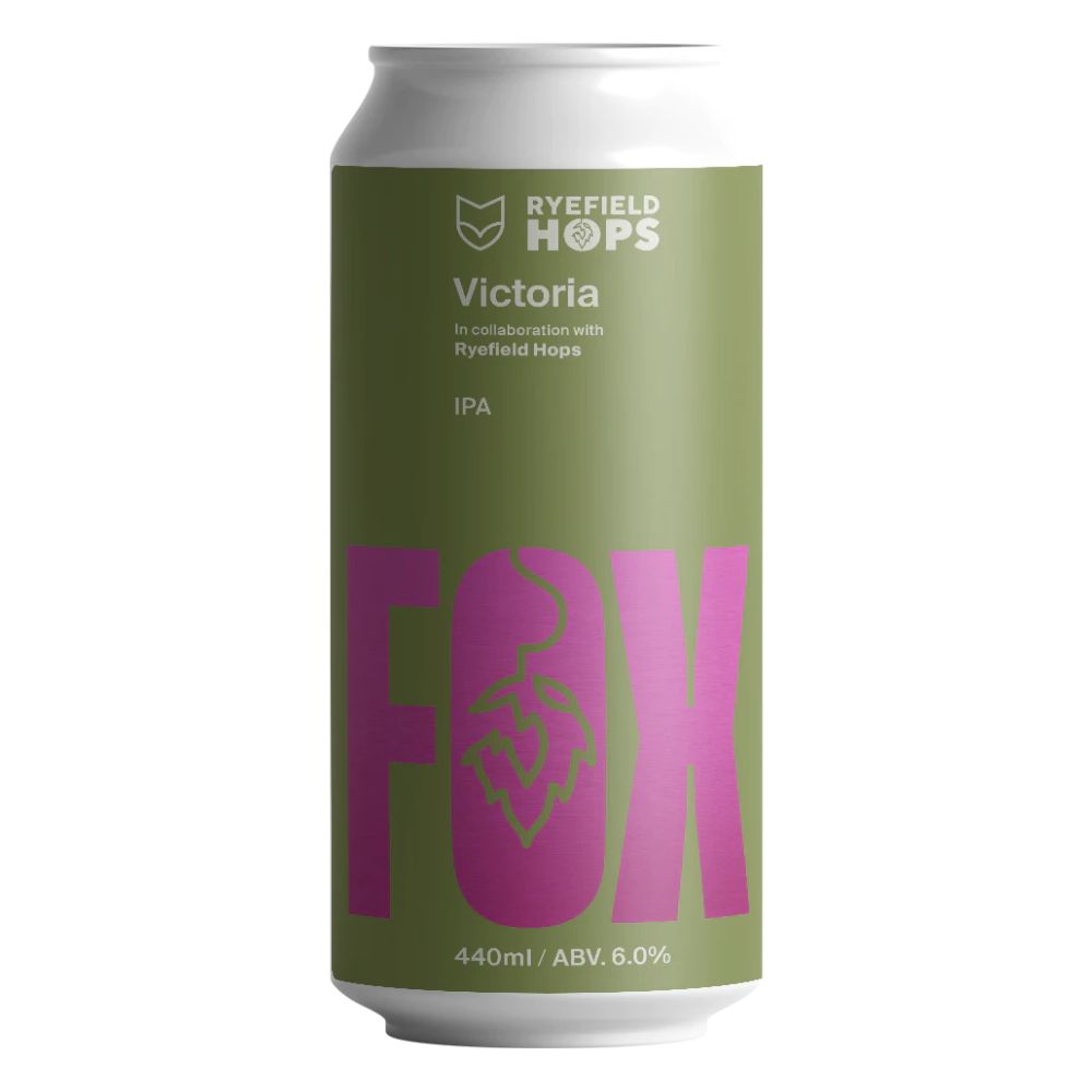 Fox Friday Ryefield Hops Victoria IPA 440ml