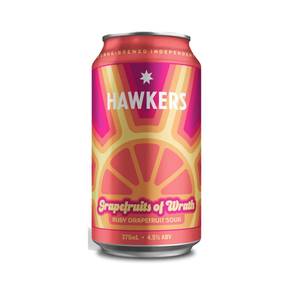 Hawkers Grapefruits of Wrath Ruby Grapefruit Sour 375ml