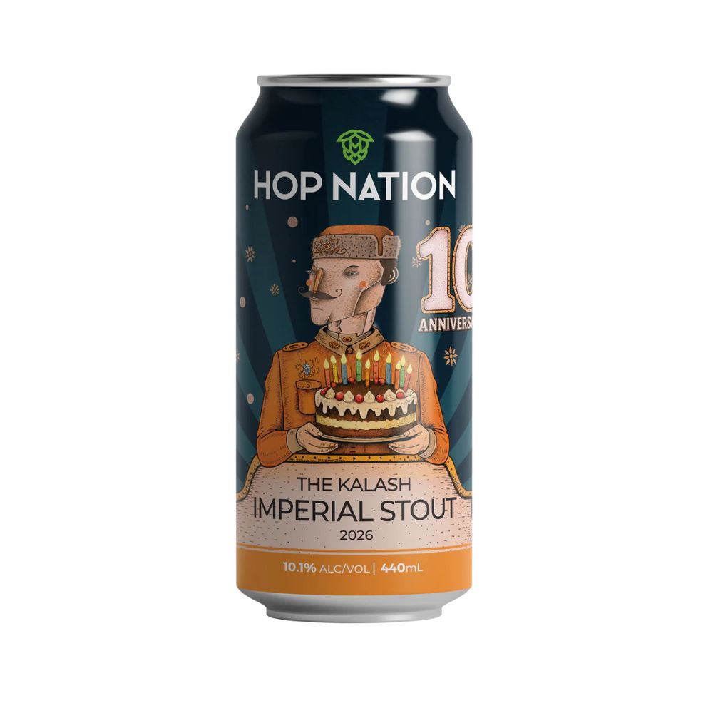 Hop Nation The Kalash 2026 Imperial Stout 440ml