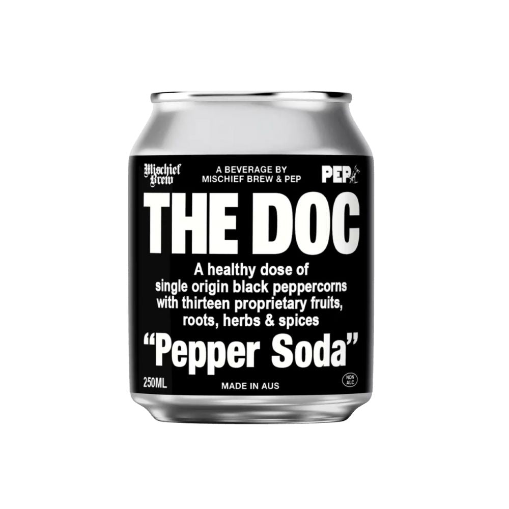 Mischief Brew x Pep The Doc Pepper Soda 250ml