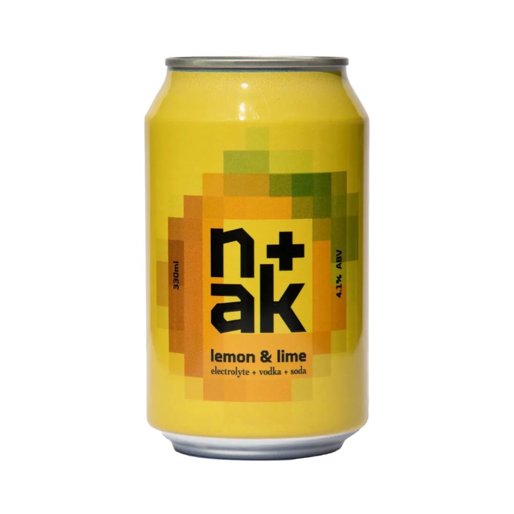 NAK Lemon Lime Vodka Soda 330ml