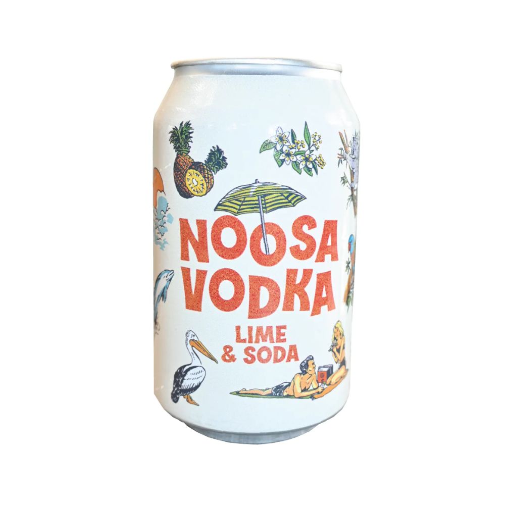 Noosa Vodka Lime & Soda 330ml