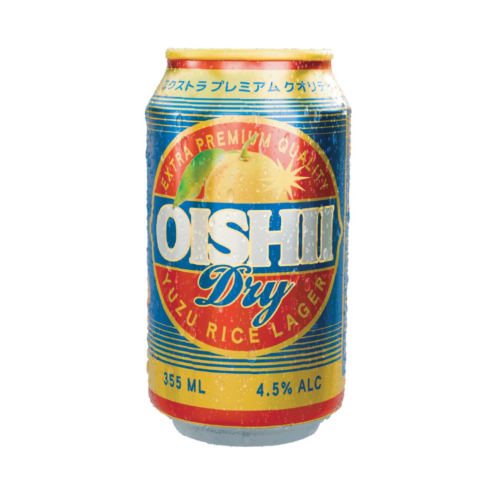 Oishii Dry Yuzu Rice Lager 355ml