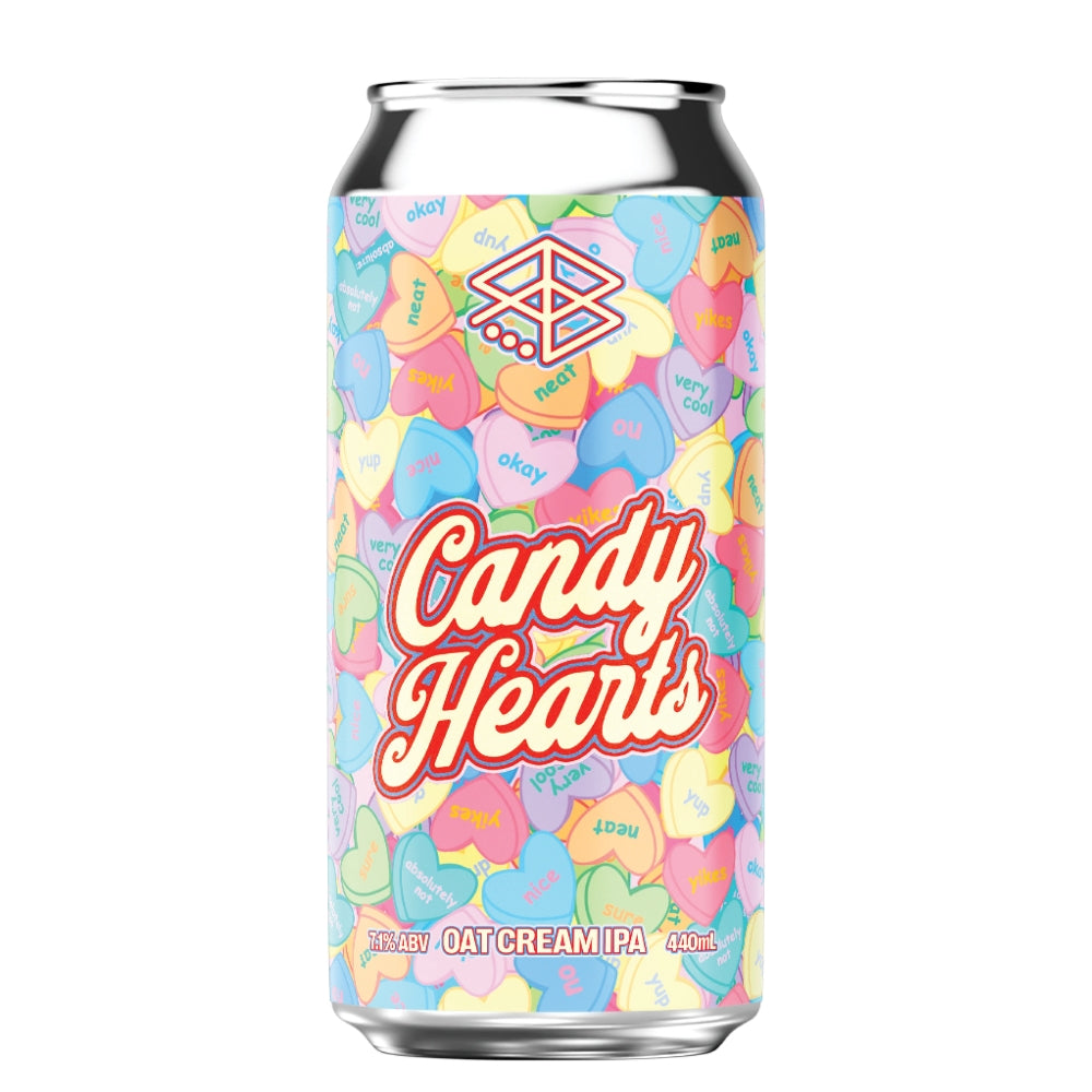 Range Brewing Candy Hearts Oat Cream IPA 440ml