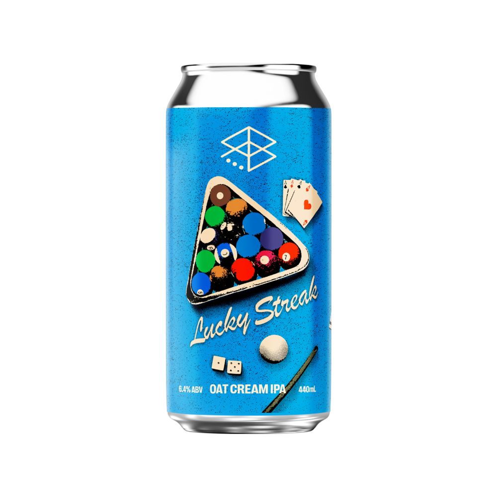 Range Brewing Lucky Streak Oat Cream IPA 440ml