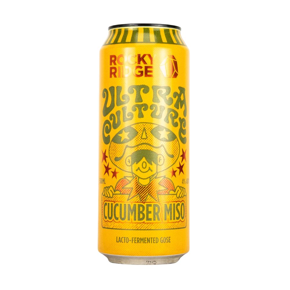 Rocky Ridge x Ultra Culture Cucumber Miso Gose 500ml