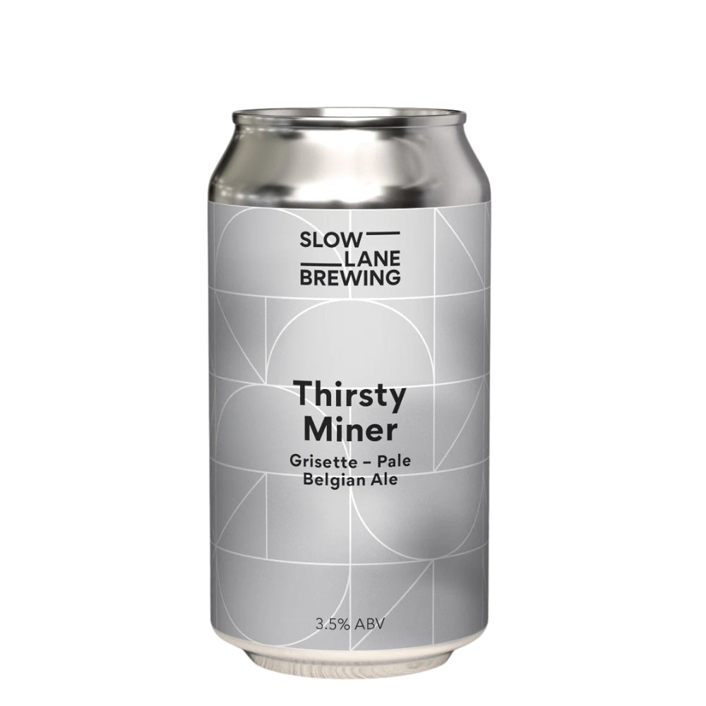 Slow Lane Thirsty Miner Grisette Pale Belgian Ale 375ml