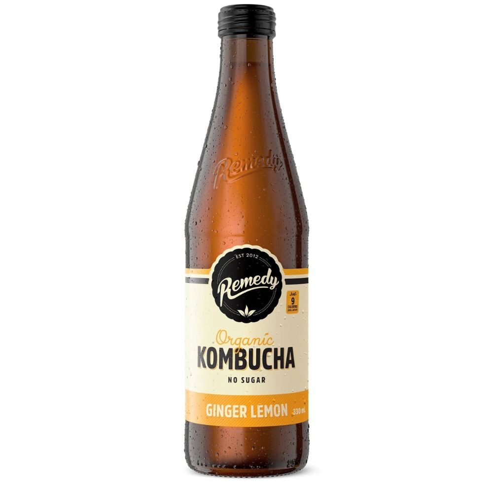 Remedy Kombucha Ginger Lemon 330ml