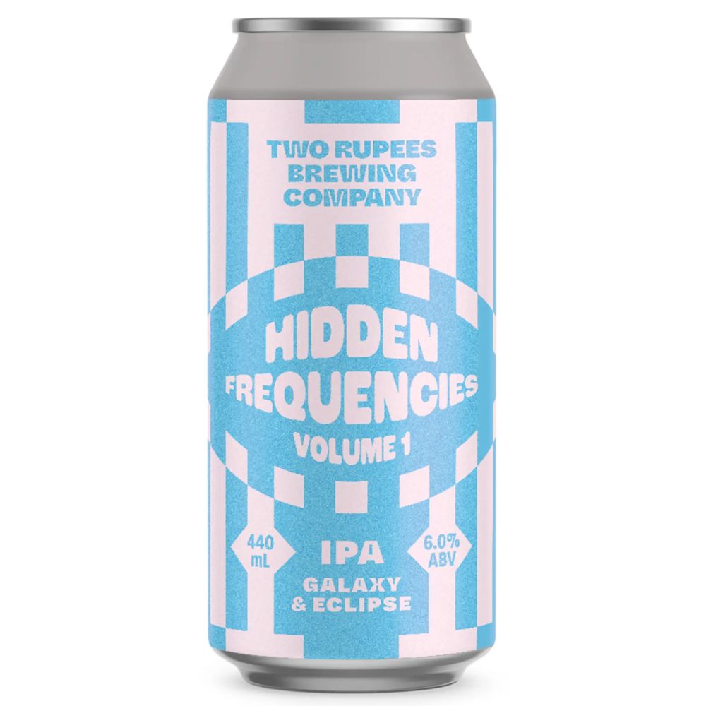 Two Rupees Hidden Frequencies Vol 1 Hazy IPA 440ml