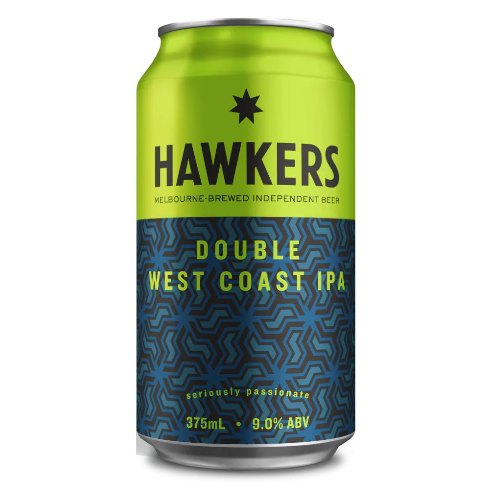 Hawkers Double West Coast IPA 375ml
