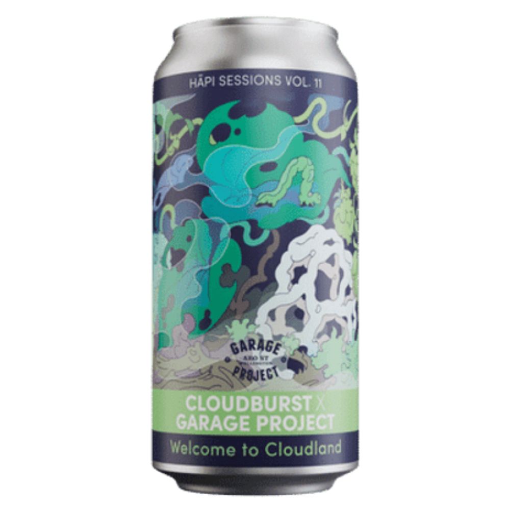 Garage Project X Cloudburst Hāpi Sessions Vol. 11 Welcome to Cloudland IPA 440ml