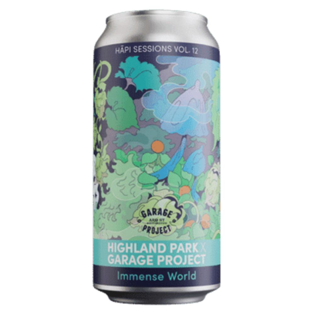Garage Project X Highland Park Hāpi Sessions Vol. 12 Immense World WC Pilsner 440ml