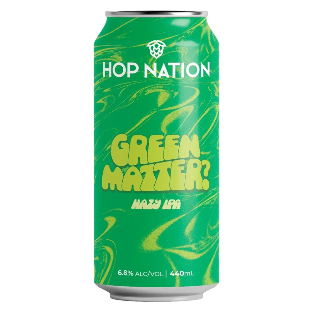 Hop Nation Green Matter Hazy IPA 440ml