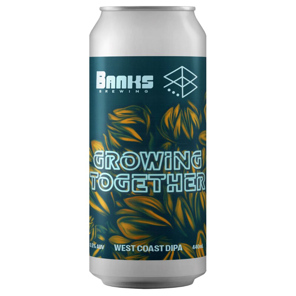 Range Brewing X Banks Brewing Growing Together West Coast DIPA 440ml