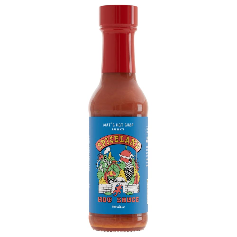 Mat's Hot Shop Spiceland Hot Sauce 148ml