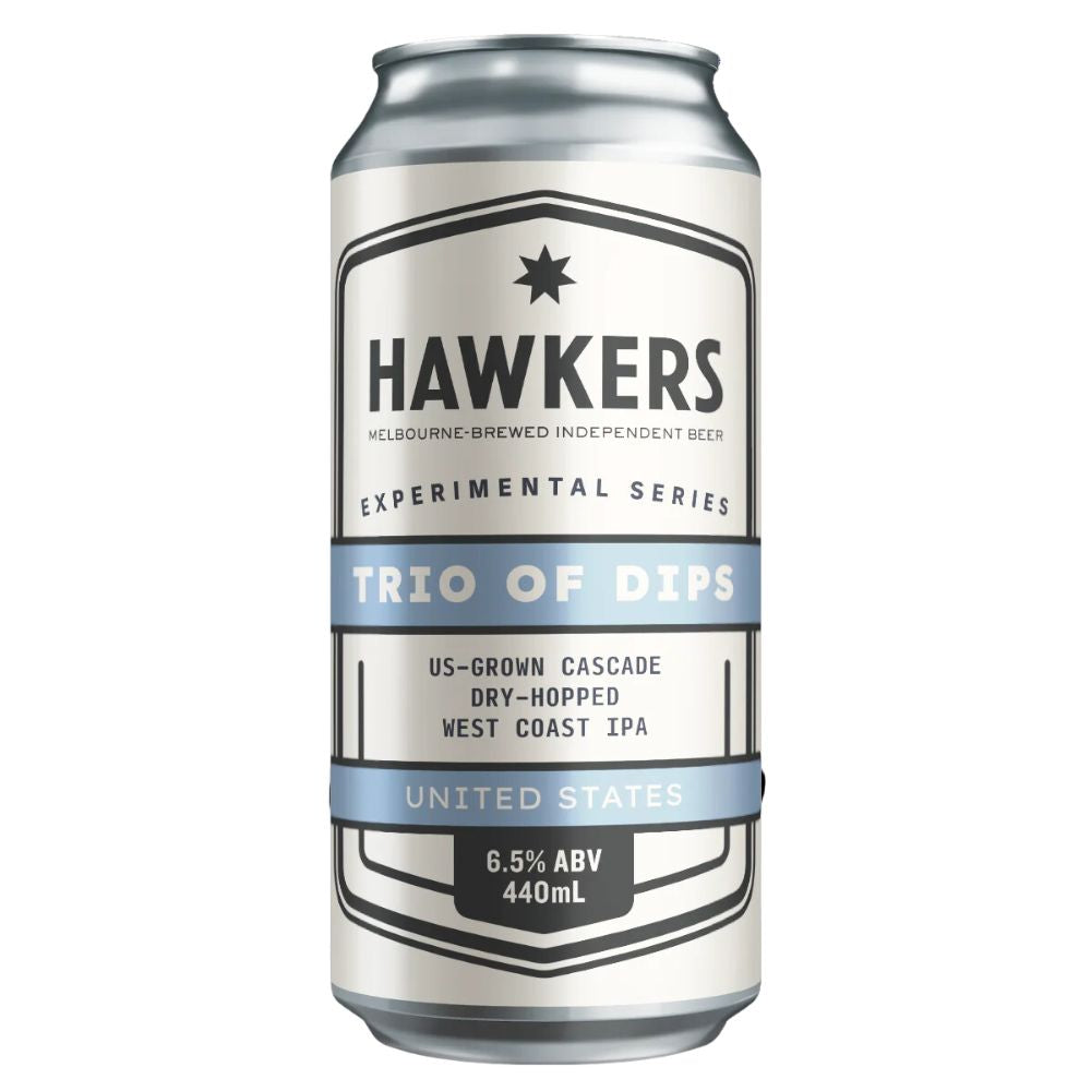 Hawkers Trio of Dips US WC IPA 440ml