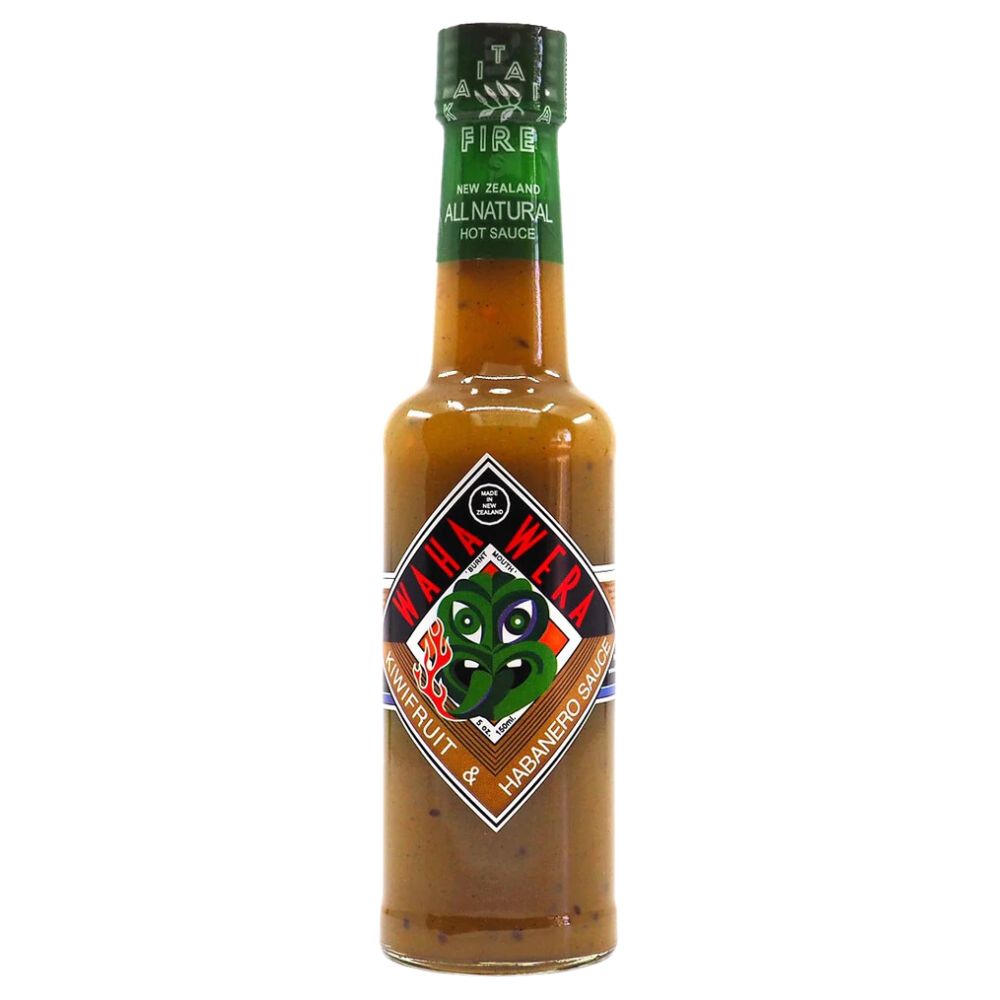Kaitaia Fire Waha Wera Kiwifruit & Habanero Sauce
