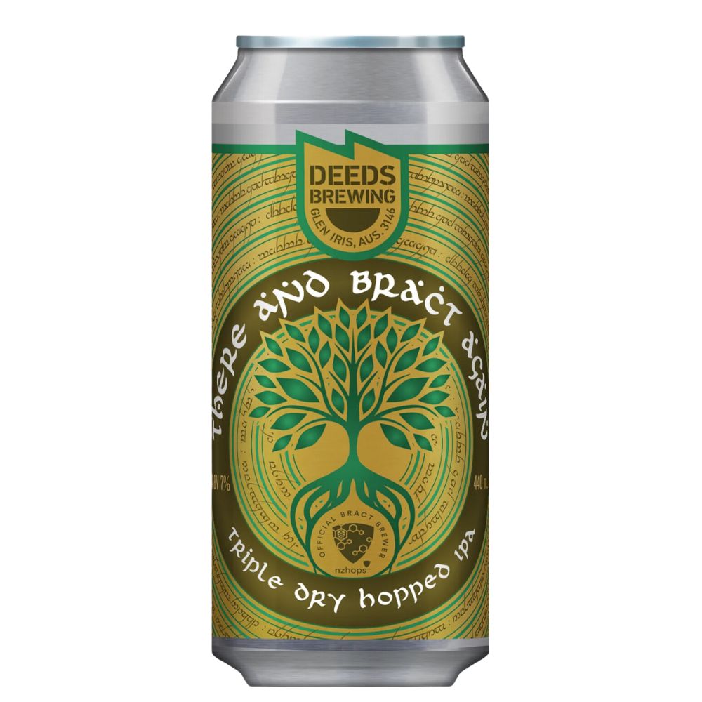Deeds Brewing There & Bract Again TDH IPA 440ml