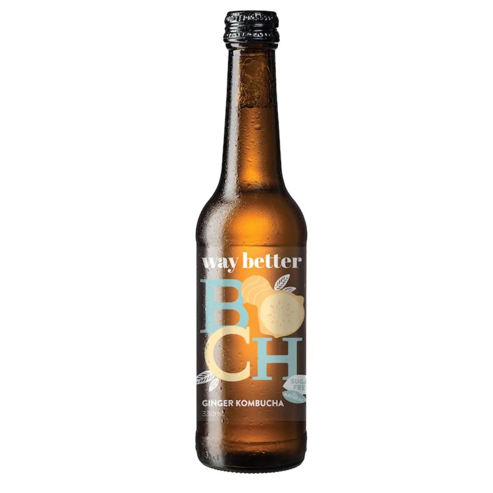 Way Better Booch Ginger Kombucha 330ml