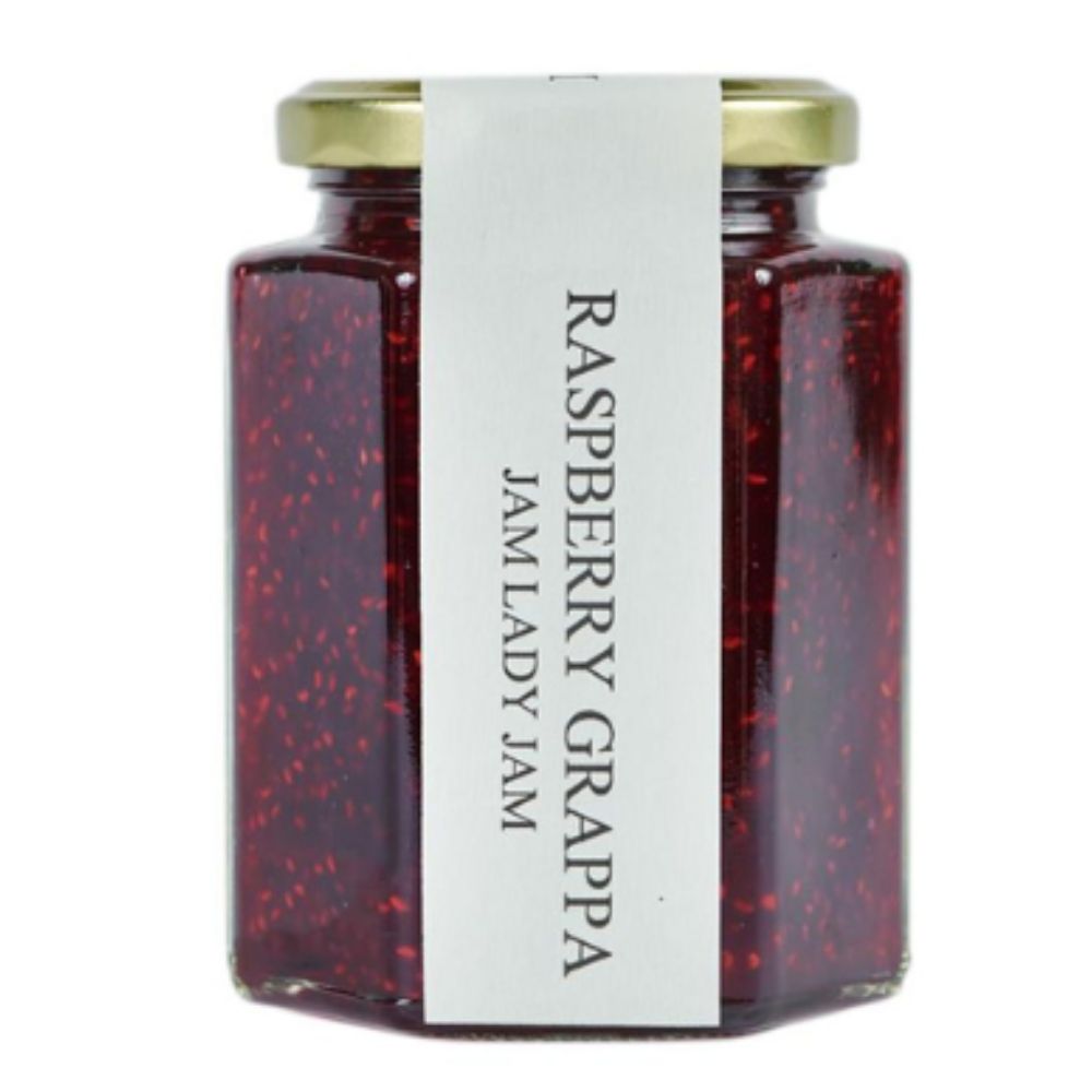 Jam Lady Jam Raspberry Grappa Jam 380g