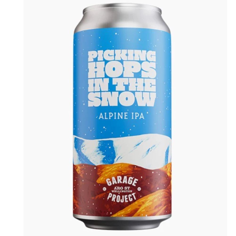 Garage Project Picking Hops in the Snow Alpine IPA 440ml