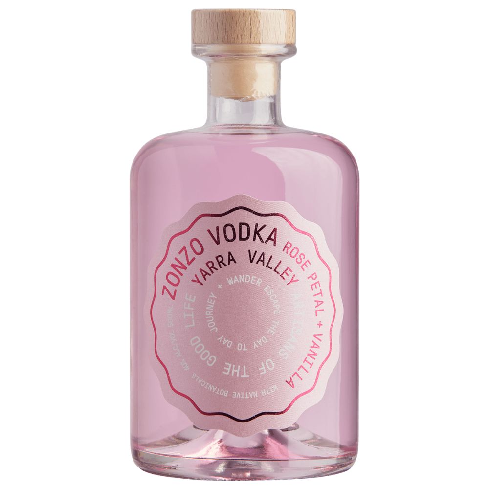 Zonzo Estate Rose Petal & Vanilla Vodka 500ml
