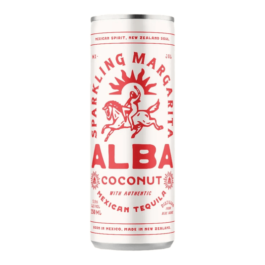 Alba Sparkling Coconut Margarita 250ml - Harold's Food and Liquor