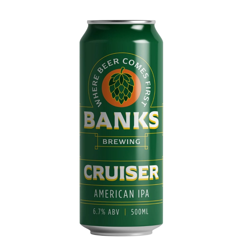 Banks Brewing Cruiser American IPA 500ml - Harold's Food and Liquor