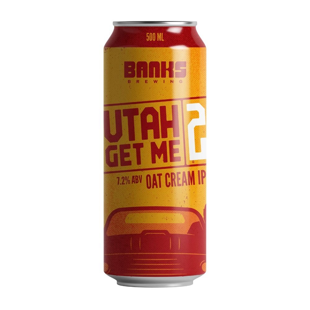 Banks Brewing Utah Get me 2 Oat Cream IPA 500ml - Harold's Food and Liquor