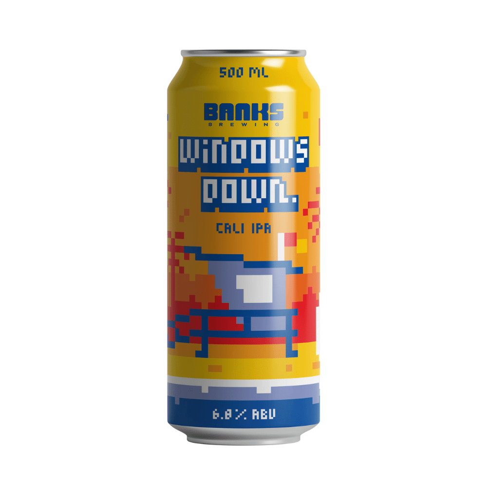 Banks Brewing Windows Down Cali IPA 500ml - Harold's Food and Liquor
