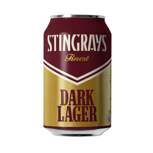 Bodriggy Stingrays Dark Lager 355ml - Harold's Food and Liquor