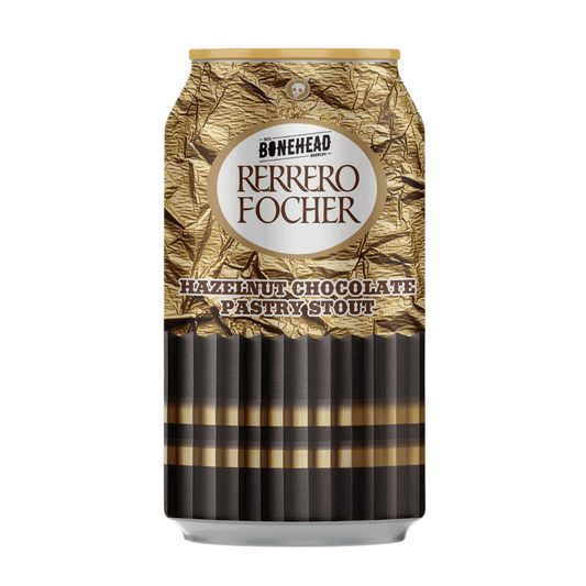 Bonehead Brewing Rerrero Focher Hazelnut Chocolate Pastry Stout 375ml - Harold's Food and Liquor
