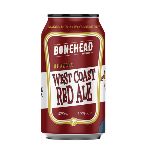 Bonehead Brewing Revered West Coast Red Ale 375ml - Harold's Food and Liquor