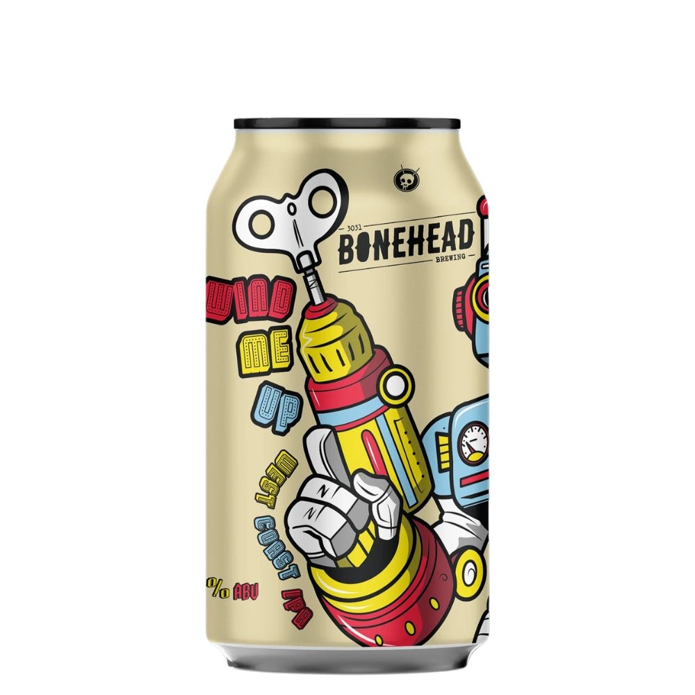 Bonehead brewing Wind Me Up West Coast IPA 375ml - Harold's Food and Liquor
