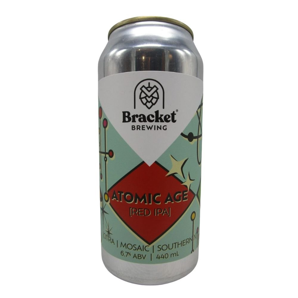 Bracket Brewing Atomic Age Red IPA 440ml - Harold's Food and Liquor