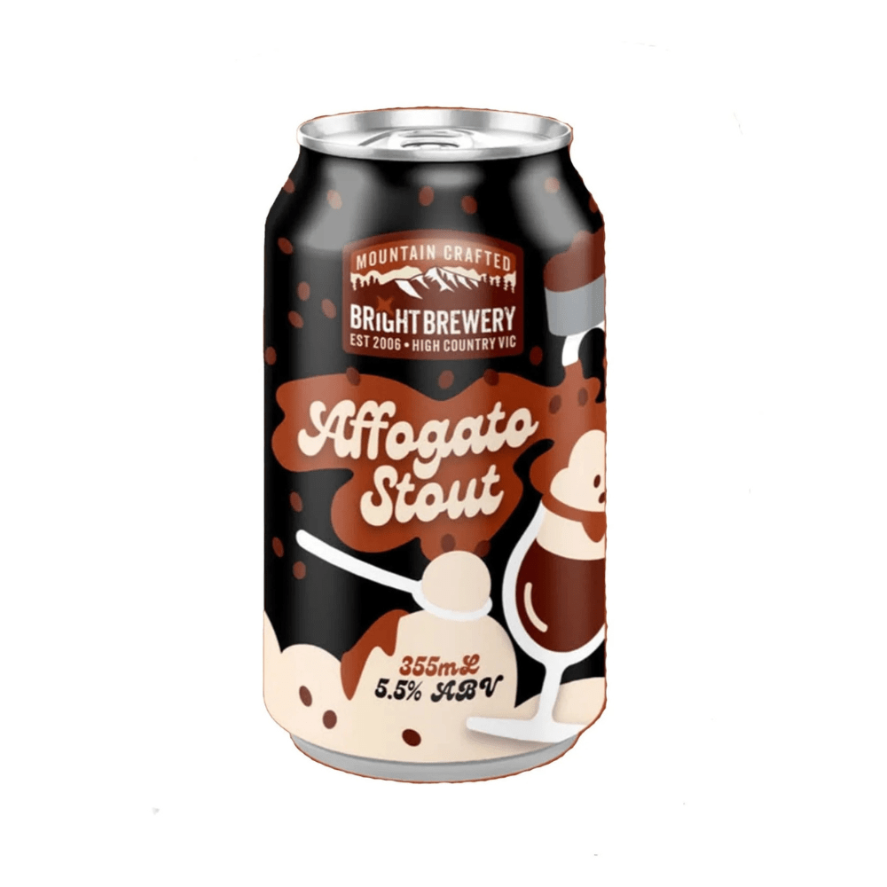 Bright Brewery Affogato Stout 355ml - Harold's Food and Liquor