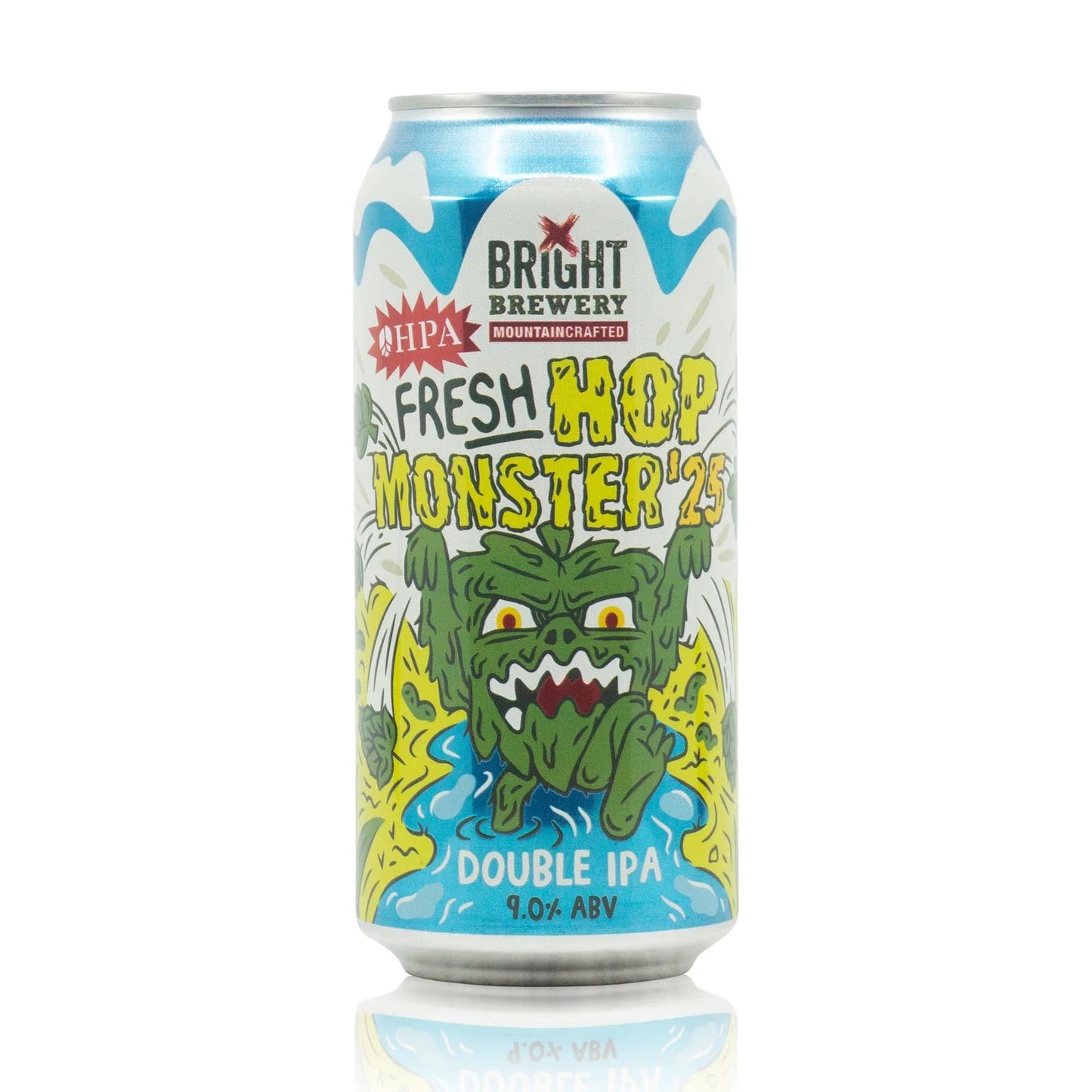 Bright Brewery Fresh Hop Monster Double IPA 440ml - Harold's Food and Liquor