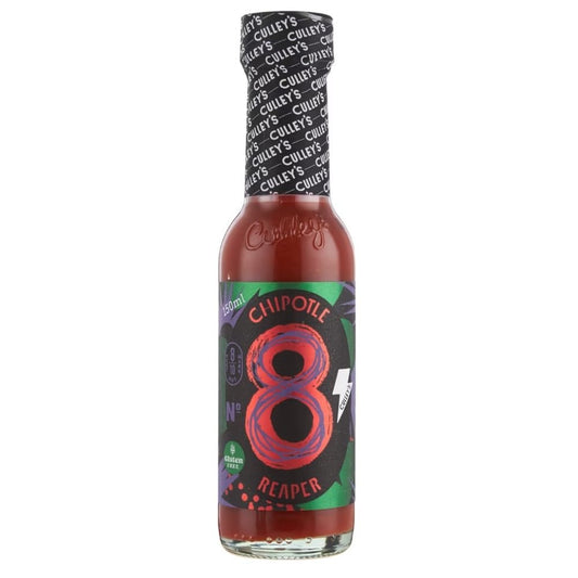 Culley's No 8 Chipotle Reaper Hot Sauce 150ml - Harold's Food and Liquor
