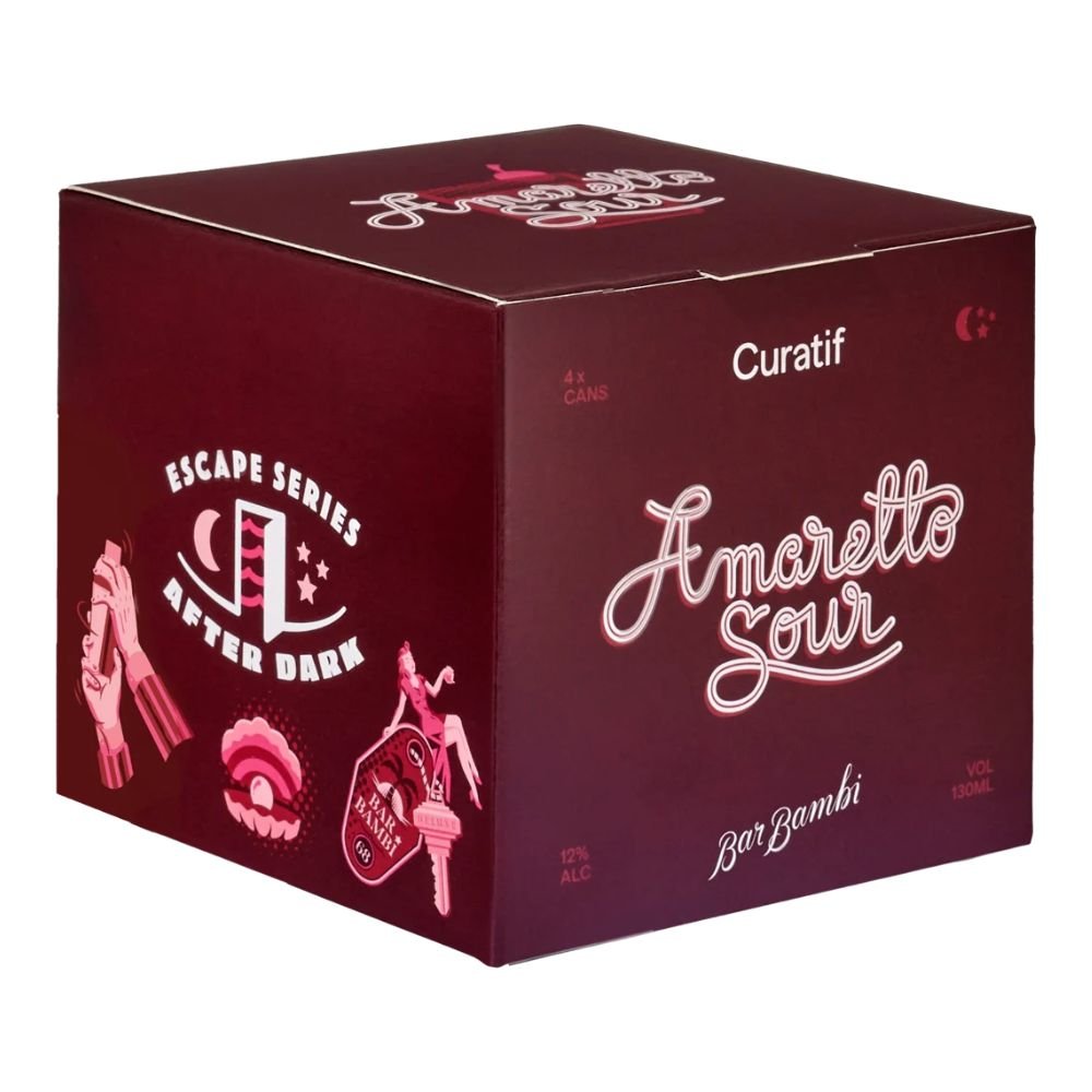 Curatif Bar Bambi Amaretto Sour 130ml - Harold's Food and Liquor
