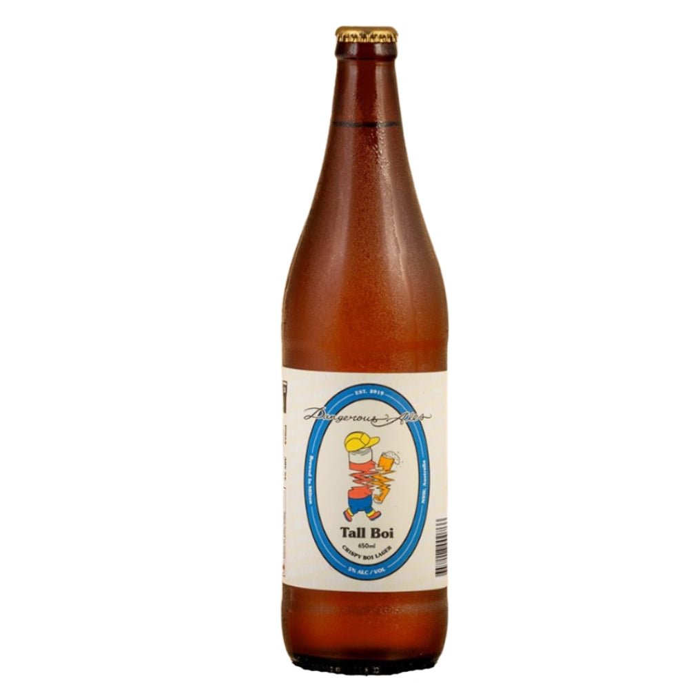 Dangerous Ales Tall Boi Crispy Boi Lager 650ml - Harold's Food and Liquor