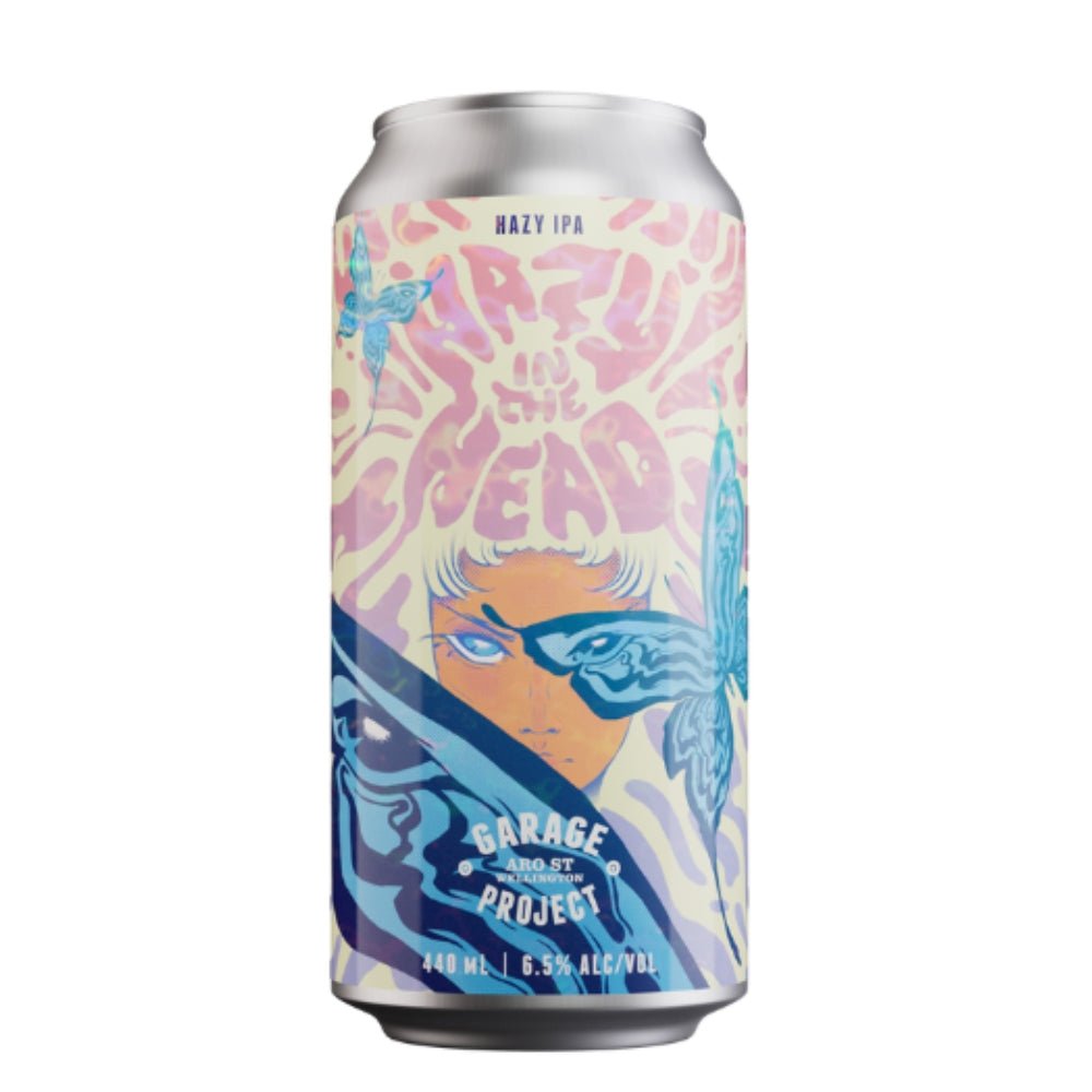 Garage Project Hazy in the Head Hazy IPA 440ml - Harold's Food and Liquor