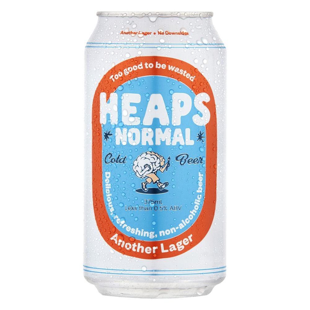 Heaps Normal Another Lager Non Alc Lager 375ml - Harold's Food and Liquor