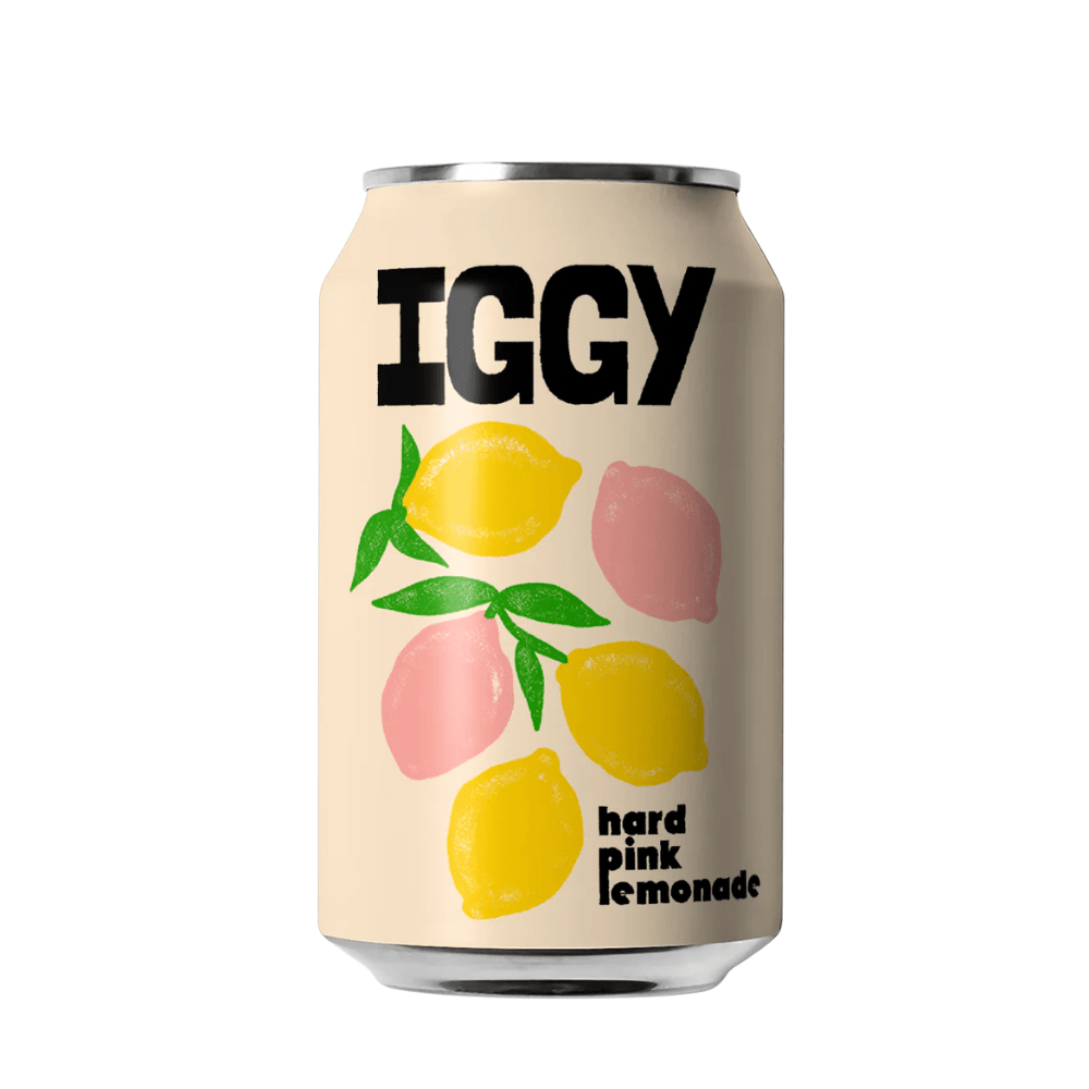 Iggy Hard Pink Lemonade 355ml - Harold's Food and Liquor